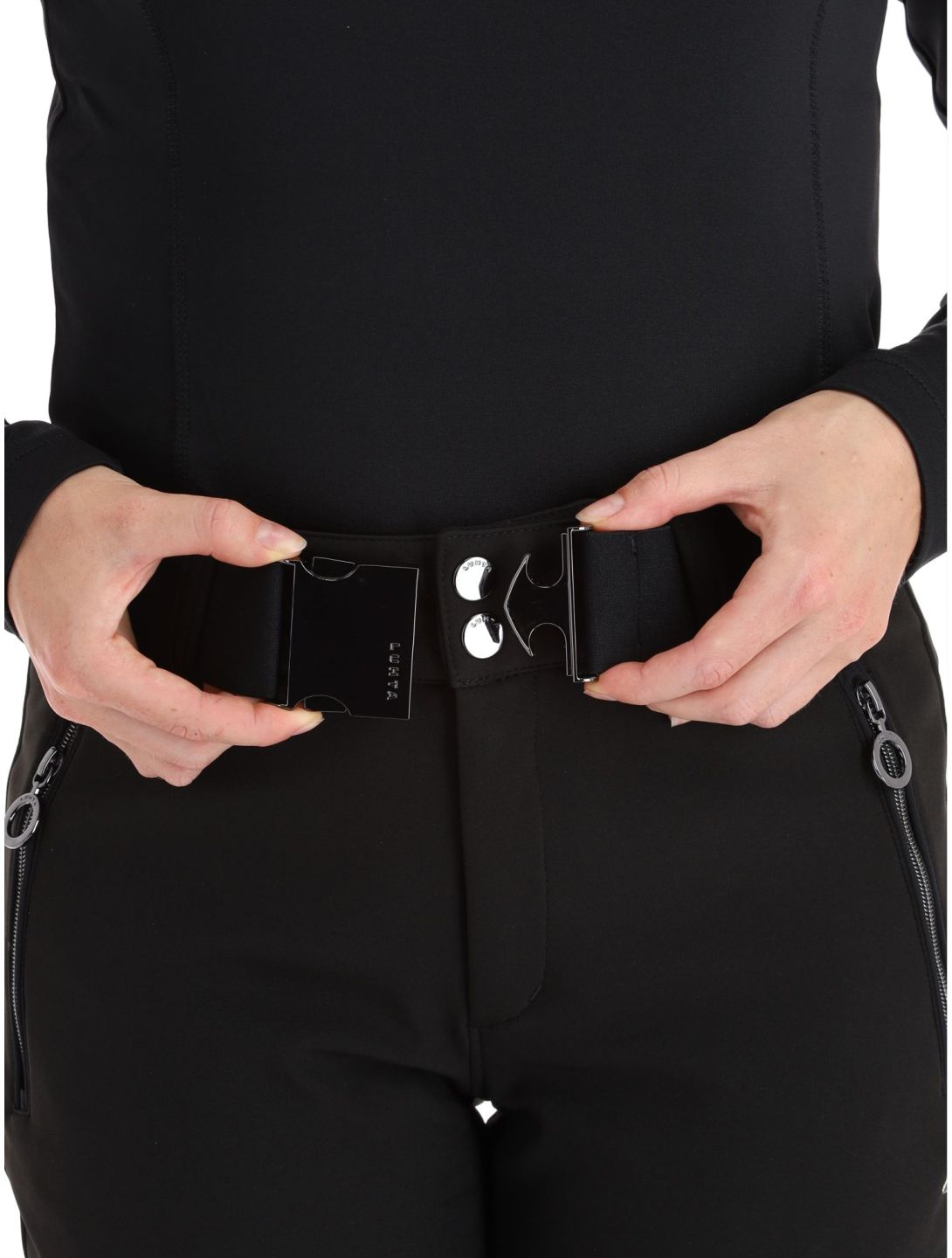 Luhta, Joentaus softshell skibroek dames Black zwart 