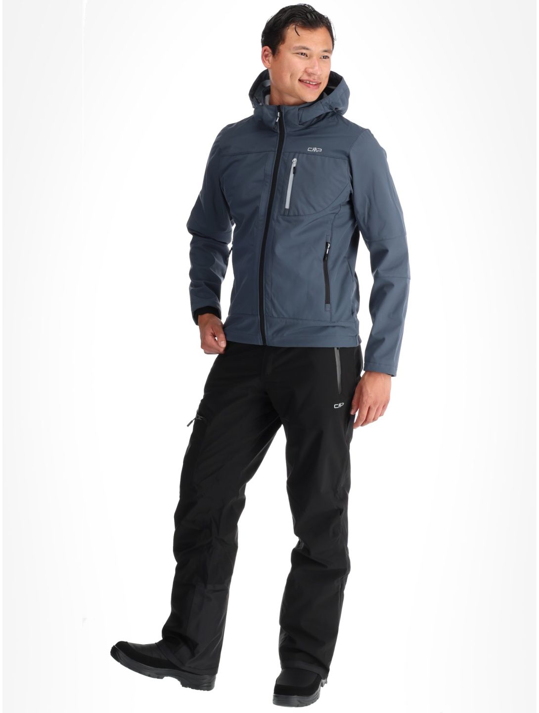 CMP, 3A01787N softshell ski-jas heren Titanio - Alluminio grijs 