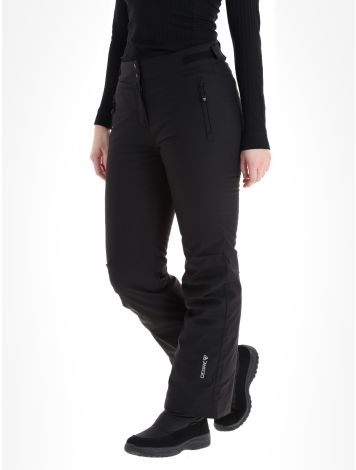 Degre7, Valgau softshell skibroek dames Black zwart