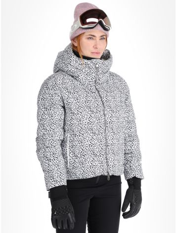 Poivre Blanc, Luxe Sport 24PBH1200/WO ski-jas dames Jaguar Off Black wit, zwart