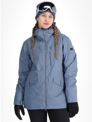Roxy, Stated ski-jas dames Wild Wind blauw