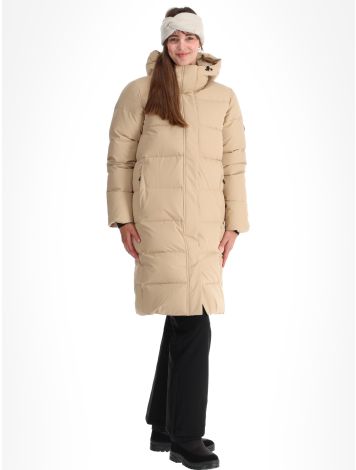 Icepeak, Pittsfield ski-jas dames Cement beige