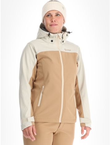 Kilpi, Ravia softshell ski-jas dames Beige beige