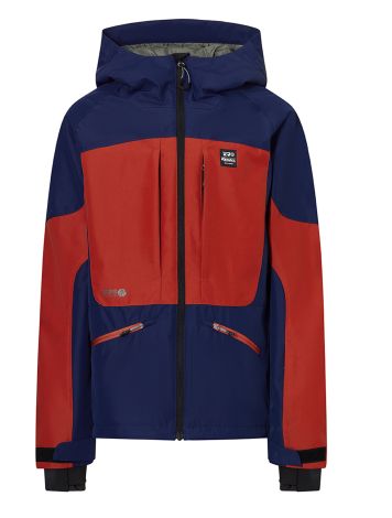 Rehall, Crocks-R-jr. ski-jas kinderen Indigo bruin, grijs