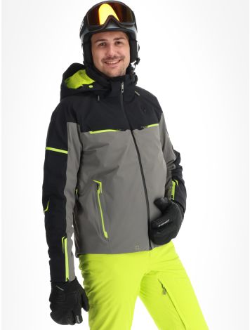 Spyder, Monterosa ski-jas heren Storm grijs, zwart